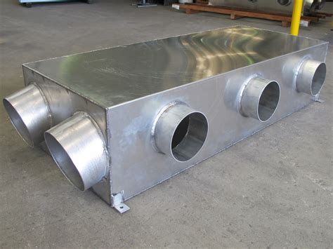 homemade sheet metal plenum box|ac plenum box with insulation.